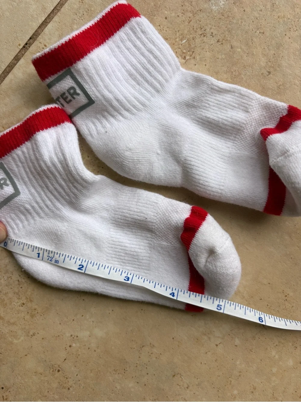 Hunter toddler socks